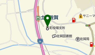 黒潮町役場佐賀支所の地図画像