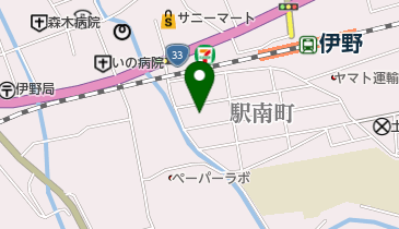 土佐警察署いの警察庁舎の地図画像