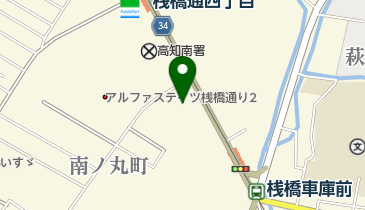 高知東年金事務所の地図画像