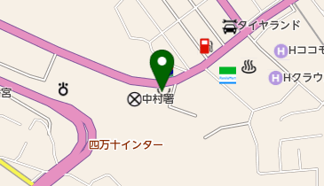 四万十消防署の地図画像