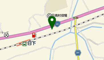 仁淀消防組合日高分署の地図画像