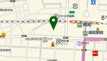 ゆうちょ銀行高知店の地図画像
