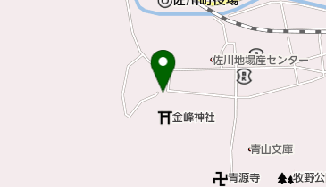 牧野富太郎ふるさと館の地図画像