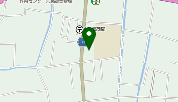 土佐市複合文化施設つなーでの地図画像