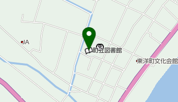 東洋町立図書館の地図画像