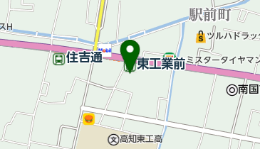 南国市立図書館の地図画像