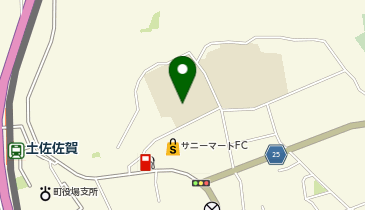 黒潮町立佐賀図書館の地図画像