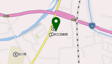 佐川町立図書館さくとの地図画像