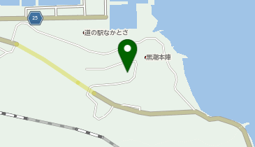 なかとさ美術館の地図画像