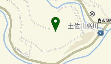 土佐山夢産地パーク交流館かわせみの地図画像