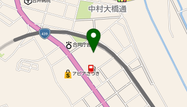 四万十市総合文化センターの地図画像