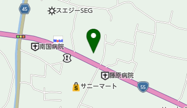 葬祭会館龍馬の地図画像