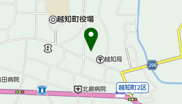 高知銀行越知支店の地図画像