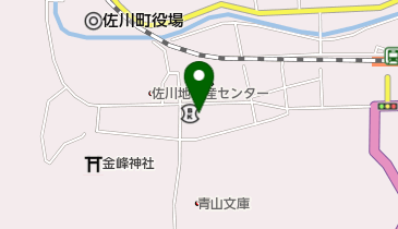 高知銀行佐川支店の地図画像