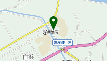 四国銀行甲浦支店の地図画像