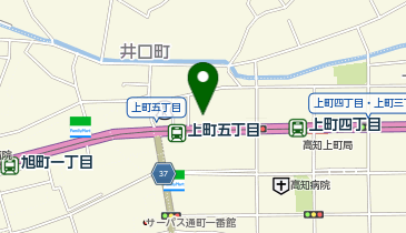 高知銀行旭支店の地図画像