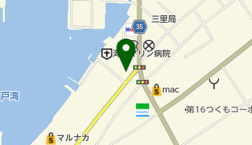 高知信用金庫三里支店の地図画像