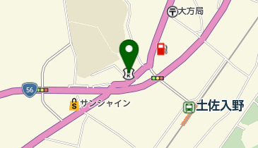 幡多信用金庫入野支店の地図画像