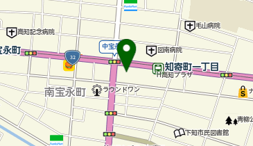 高知信用金庫下街支店」(高知市-信用金庫-〒781-0806)の地図