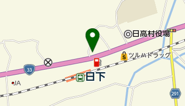 JA高知県日高支所の地図画像