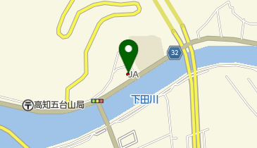 JA高知市五台山支所の地図画像