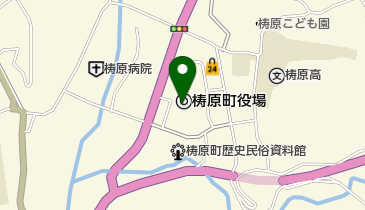 JA高知県梼原支所の地図画像