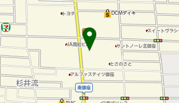 JA高知県とさのさと支所の地図画像