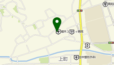 仁生会細木ユニティ病院の地図画像