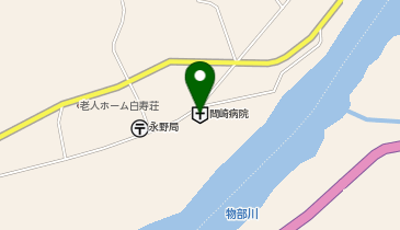 医療法人間崎会間崎病院の地図画像