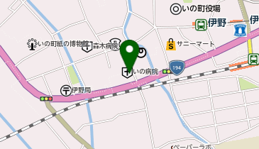 医療法人光陽会いの病院の地図画像