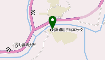 高知県立高知追手前高校吾北分校の地図画像
