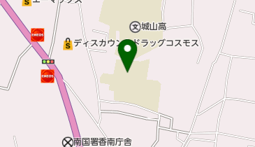 香南市立赤岡中学校の地図画像