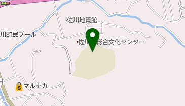 佐川町立佐川中学校の地図画像