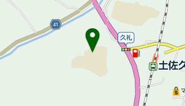 中土佐町立久礼中学校の地図画像