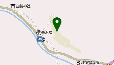 いの町立本川中学校の地図画像