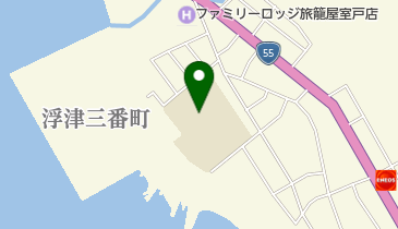 室戸市立室戸中学校の地図画像