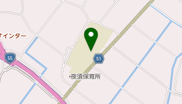 香南市立夜須中学校の地図画像