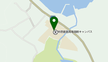 私立明徳義塾中学校竜国際キャンパスの地図画像