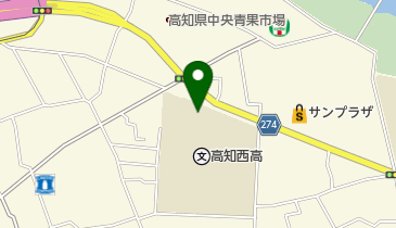 高知県立高知国際中学校の地図画像