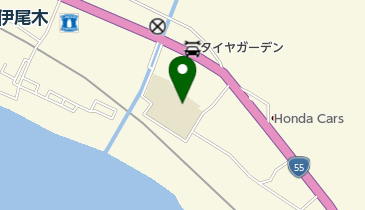 安芸市立伊尾木小学校の地図画像