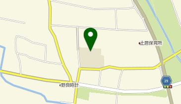 安芸市立土居小学校の地図画像