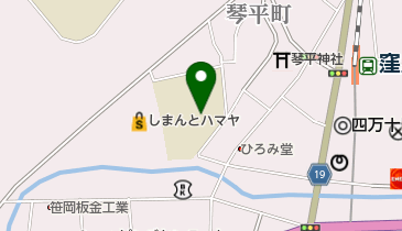 四万十町立窪川小学校の地図画像