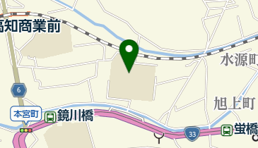 高知市立旭小学校の地図画像
