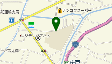 高知市立大津小学校の地図画像