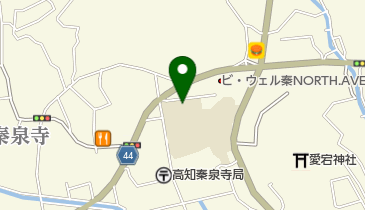高知市立秦小学校の地図画像