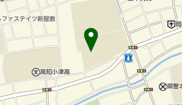 国立高知大学教育学部附属小学校の地図画像