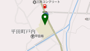 宿毛市立平田小学校の地図画像