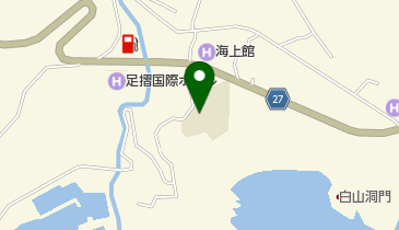 土佐清水市立足摺岬小学校の地図画像