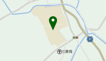 三原村立三原小学校の地図画像
