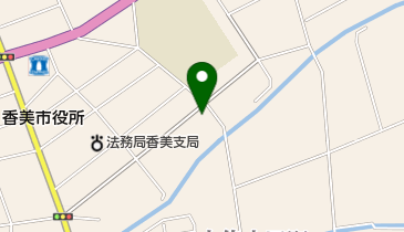 第二土佐山田幼稚園の地図画像